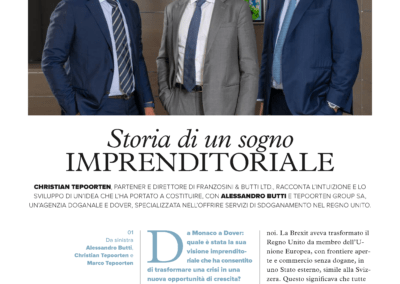 Ticino Welcome, Intervista a Christian Tepoorten, Franzosini & Butti Ltd.